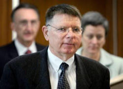 George Tiller during his recent trial. Image of George Tiller during his recent trial.