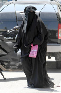 Some Muslims consider it obligatory for women to cover their heads and bodies from the age of puberty or earlier. Burqas and niqabs are seen most frequently in Iran, Afghanistan and the Gulf states – but also on occasion on the streets of Western cities. Image of Some Muslims consider it obligatory for women to cover their heads and bodies from the age of puberty or earlier. Burqas and niqabs are seen most frequently in Iran, Afghanistan and the Gulf states – but also on occasion on the streets of Western cities.