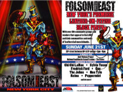 A poster advertising the event. Photographs were simply too offensive to display. Image of A poster advertising the event. Photographs were simply too offensive to display.