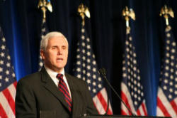 Representative Mike Pence has an amendment to the Labor-HHS appropriations bill that would bar Title X money to Planned Parenthood. Image of Representative Mike Pence has an amendment to the Labor-HHS appropriations bill that would bar Title X money to Planned Parenthood.
