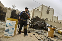 In Mosul, the Christian community condemns the lack of a strong position after the attack on the church of Our Lady of Fatima, 13 July. Image of In Mosul, the Christian community condemns the lack of a strong position after the attack on the church of Our Lady of Fatima, 13 July.
