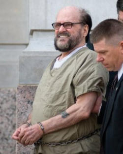 Tony Alamo under arrest. Image of Tony Alamo under arrest.