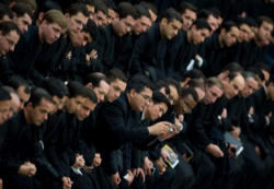 Pictured: Legion of Christ Priests. Image of Pictured: Legion of Christ Priests.