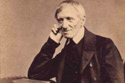 Pictured: John Henry Cardinal Newman in the year 1865. Image of Pictured: John Henry Cardinal Newman in the year 1865.