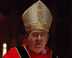 Cardinal Rigali urged the full House Appropriations Committee to reverse the subcommittee's action and retain the funding ban on abortions in Washington, D.C. Image of Cardinal Rigali urged the full House Appropriations Committee to reverse the subcommittee's action and retain the funding ban on abortions in Washington, D.C.