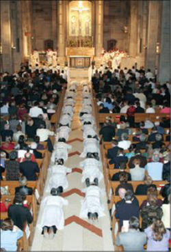 Ordination of Deacons. Image of Ordination of Deacons.