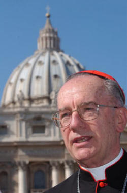 Cardinal Claudio Hummes, Archbishop Emeritus of São Paulo, Prefect of the Congregation for the Clergy. Image of Cardinal Claudio Hummes, Archbishop Emeritus of São Paulo, Prefect of the Congregation for the Clergy.