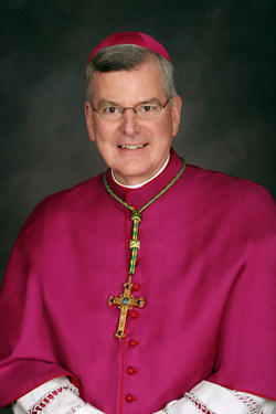 Archbishop of St. Paul and Minneapolis John Nienstedt. Image of Archbishop of St. Paul and Minneapolis John Nienstedt.