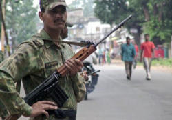 From August 2008 to the present there has been no end to attacks on Christians in Kandhamal. After the first fierce assaults, which have caused hundreds of deaths and thousands of refugees, the attacks did diminish, but small and lager episodes of violence have occurred throughout 2009. Image of From August 2008 to the present there has been no end to attacks on Christians in Kandhamal. After the first fierce assaults, which have caused hundreds of deaths and thousands of refugees, the attacks did diminish, but small and lager episodes of violence have occurred throughout 2009.