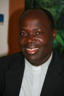 Father Joseph Sserunjogi, Seminary Rector. Image of Father Joseph Sserunjogi, Seminary Rector.