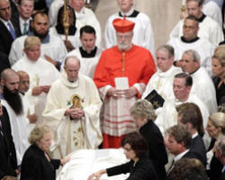 The cardinal said that advocating on behalf of the dignity of life is central to his role as priest and bishop, pointing to his help in overturning the abortion laws in Honduras. Dr. Bernard Nathanson, a former abortionist who had a change of heart, assisted him in that effort. Image of The cardinal said that advocating on behalf of the dignity of life is central to his role as priest and bishop, pointing to his help in overturning the abortion laws in Honduras. Dr. Bernard Nathanson, a former abortionist who had a change of heart, assisted him in that effort.