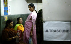 In India, sex-selective abortion practices are rampant and the ratio of girls to boys is continuing to fall. Image of In India, sex-selective abortion practices are rampant and the ratio of girls to boys is continuing to fall.