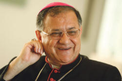 Patriarch Fouad Twal. Image of Patriarch Fouad Twal.