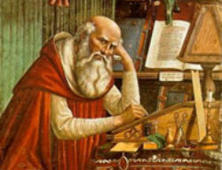 St. Jerome died in 420, but his profound influence still works among us. Image of St. Jerome died in 420, but his profound influence still works among us.