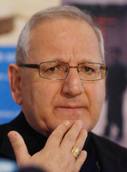 (Archbishop Sako of Kirkuk) There are now only 300 Christian families in southern Iraq and less than 400,000 Christians in the country as a whole - down 750,000 within the past decade. Image of (Archbishop Sako of Kirkuk) There are now only 300 Christian families in southern Iraq and less than 400,000 Christians in the country as a whole - down 750,000 within the past decade.