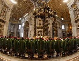 Opening Mass of the African Synod. Image of Opening Mass of the African Synod.