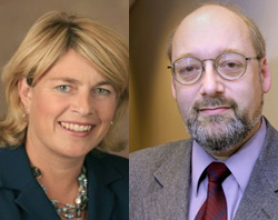 Kathy Saile and Richard Doerflinger. Image of Kathy Saile and Richard Doerflinger.