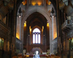 An Anglican Cathedral. Image of An Anglican Cathedral.