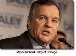 'My religion is very personal. ... Religion does not play a part when I make a decision on behalf of the people of Chicago. It is a decision I have to make as a mayor, not as a Catholic. ... That is separate for me'. Image of 'My religion is very personal. ... Religion does not play a part when I make a decision on behalf of the people of Chicago. It is a decision I have to make as a mayor, not as a Catholic. ... That is separate for me'.