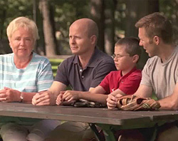 Yolande Dumont appearing in the Protect Maine Equality ad which misrepresents Catholic teaching on Marriage. The Chicago-based organization CatholicVoteAction.org characterized the ad as 'shameless'. Image of Yolande Dumont appearing in the Protect Maine Equality ad which misrepresents Catholic teaching on Marriage. The Chicago-based organization CatholicVoteAction.org characterized the ad as 'shameless'.
