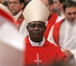 Cardinal Peter Turkson from Cape Coast, Ghana. Image of Cardinal Peter Turkson from Cape Coast, Ghana.