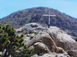 The Cross before it was covered. Image of The Cross before it was covered.
