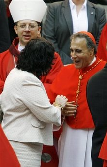 Speaking to the lawmakers, lawyers and justices, Cardinal DiNardo said, 'The many smoldering wicks are our 'clients' but more than clients. They are poor and wealthy, confused and lucid, polite and impolite. In some cases the clients are voiceless for they lack influence.' Image of Speaking to the lawmakers, lawyers and justices, Cardinal DiNardo said, 'The many smoldering wicks are our 'clients' but more than clients. They are poor and wealthy, confused and lucid, polite and impolite. In some cases the clients are voiceless for they lack influence.'