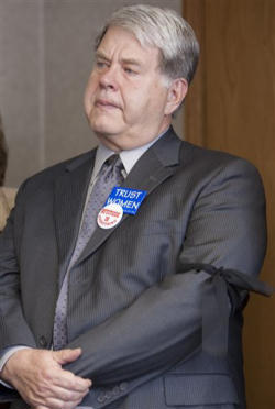 Carhart faces criminal allegations of allowing non-licensed persons to give injections, start IVs and administer controlled substances. In 2007, his legal challenge to overturn a federal ban against partial-birth abortions failed at the U.S. Supreme Court. Image of Carhart faces criminal allegations of allowing non-licensed persons to give injections, start IVs and administer controlled substances. In 2007, his legal challenge to overturn a federal ban against partial-birth abortions failed at the U.S. Supreme Court.