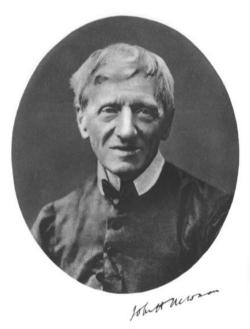 Cardinal Newman by Butler, 1867. Image of Cardinal Newman by Butler, 1867.