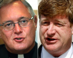 Bishop Tobin's responses are a model of clarity, probity, and pastoral concern, and his attempt to save Kennedy any embarrassment from the public disclosure of his instruction has been thwarted by a man who plays politics with his spiritual condition. Image of Bishop Tobin's responses are a model of clarity, probity, and pastoral concern, and his attempt to save Kennedy any embarrassment from the public disclosure of his instruction has been thwarted by a man who plays politics with his spiritual condition.