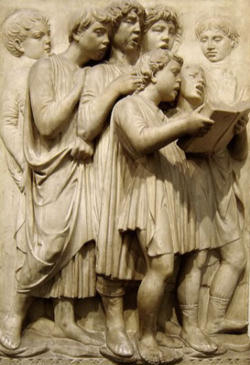 'This so that the Church can be once more regain her rightful place, in this era of irrational, mundane and malforming barbarism, as a true and attentive promoter and custodian of an art that is both new and truly 'original'. Image of 'This so that the Church can be once more regain her rightful place, in this era of irrational, mundane and malforming barbarism, as a true and attentive promoter and custodian of an art that is both new and truly 'original'.