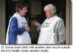 The congregation reports that its leaders 'are working with Sr. Donna to resolve the matter appropriately' and regret the public scandal caused by her actions. Image of The congregation reports that its leaders 'are working with Sr. Donna to resolve the matter appropriately' and regret the public scandal caused by her actions.