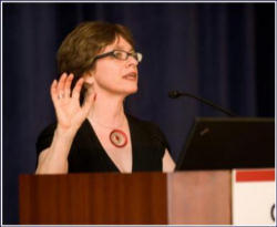 'Chai Feldblum, sensing that her nomination is in trouble, announced just days ago that she wants her name taken off the anti-marriage and anti-family document'. Image of 'Chai Feldblum, sensing that her nomination is in trouble, announced just days ago that she wants her name taken off the anti-marriage and anti-family document'.