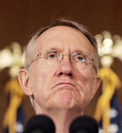 Nevada Senator Harry Reid, Senate Majority Leader. Image of Nevada Senator Harry Reid, Senate Majority Leader.