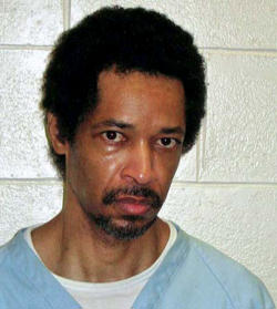 John Allen Muhammad, 48, was convicted of capital murder in the slaying of Dean Harold Meyers on Oct. 9, 2002, at a gas station outside of Manassas, part of a spree that left 10 people dead in the Washington area and included shootings in several other states. A jury in Virginia Beach, where the trial was moved to get an impartial panel, sentenced Muhammad to death nearly six years ago. Image of John Allen Muhammad, 48, was convicted of capital murder in the slaying of Dean Harold Meyers on Oct. 9, 2002, at a gas station outside of Manassas, part of a spree that left 10 people dead in the Washington area and included shootings in several other states. A jury in Virginia Beach, where the trial was moved to get an impartial panel, sentenced Muhammad to death nearly six years ago.