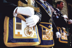 The overriding problem is that in spite of what Freemasons claim, their way of life is a religion, with all of religion's hallmarks. You can no more be a Freemason and a Christian than you can be a Muslim and a Christian. Image of The overriding problem is that in spite of what Freemasons claim, their way of life is a religion, with all of religion's hallmarks. You can no more be a Freemason and a Christian than you can be a Muslim and a Christian.