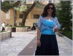 (Pictured: Berlanty (Betty) Azzam) 'For Israel to allow Azzam to return to Bethlehem to receive her degree would be both humanitarian and compassionate, as Brother Curran urged. But it would also be good politics. Israel should go even further and make it possible for the 19 students from Gaza to study at Bethlehem University'. (Deal Hudson) Image of (Pictured: Berlanty (Betty) Azzam) 'For Israel to allow Azzam to return to Bethlehem to receive her degree would be both humanitarian and compassionate, as Brother Curran urged. But it would also be good politics. Israel should go even further and make it possible for the 19 students from Gaza to study at Bethlehem University'. (Deal Hudson)