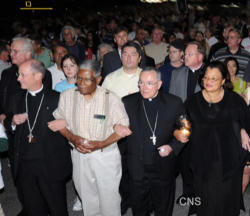 (Pictured: Archbishop Chaput next to Dr Alveda King at a Pro-Life March for Justice) From the Denver Catholic: 'Archbishop Chaput outlines the dangers of the current health-care reform bills and urges Catholics to contact Congress (www.usccb.org/action) and demand that current health-care proposals be changed to respect all human life -- including the unborn, the elderly and the immigrant'. Image of (Pictured: Archbishop Chaput next to Dr Alveda King at a Pro-Life March for Justice) From the Denver Catholic: 'Archbishop Chaput outlines the dangers of the current health-care reform bills and urges Catholics to contact Congress (www.usccb.org/action) and demand that current health-care proposals be changed to respect all human life -- including the unborn, the elderly and the immigrant'.