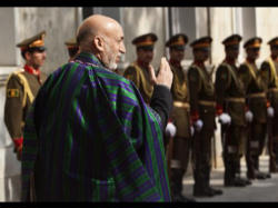 (Pictured: Hamid Karzai) Whatever may happen, Karzai’s power has been weakened and it is not clear whether US President Barack Obama will send 40,000 more troops to the country. Image of (Pictured: Hamid Karzai) Whatever may happen, Karzai’s power has been weakened and it is not clear whether US President Barack Obama will send 40,000 more troops to the country.