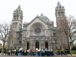 We urge all of the readers of Catholic Online to pray for our faithful Catholic brothers and sisters in St. Louis. In particular, we ask that you pray for their good Bishop. Image of We urge all of the readers of Catholic Online to pray for our faithful Catholic brothers and sisters in St. Louis. In particular, we ask that you pray for their good Bishop.