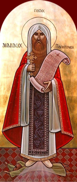 St. Athanasius. Image of St. Athanasius.