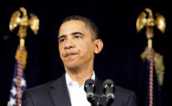 President Barack Obama spoke briefly on Monday from a military base in Hawaii, where he is vacationing. Image of President Barack Obama spoke briefly on Monday from a military base in Hawaii, where he is vacationing.
