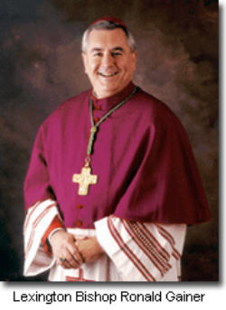 Bishop Gainer noted more than once that such actions were the responsibility of Pelosi’s local bishop. Image of Bishop Gainer noted more than once that such actions were the responsibility of Pelosi’s local bishop.