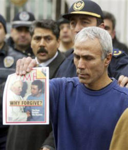 Mehmet Ali Agca. Image of Mehmet Ali Agca.