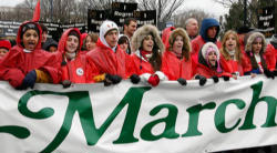 'Colleges in The Newman Guide are recommended for their commitment to a strong Catholic identity, so it is no surprise that many of them have delegations coming to the March for Life,' said Patrick J. Reilly, President of The Cardinal Newman Society. Image of 'Colleges in The Newman Guide are recommended for their commitment to a strong Catholic identity, so it is no surprise that many of them have delegations coming to the March for Life,' said Patrick J. Reilly, President of The Cardinal Newman Society.