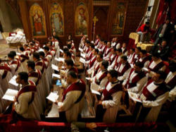 The incident happened at midnight after Christmas Mass which the Coptic Church celebrates on January 7. Image of The incident happened at midnight after Christmas Mass which the Coptic Church celebrates on January 7.