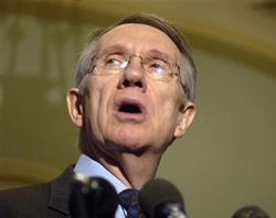 Senate Majority Leader Harry Reid (D-Nev.) Image of Senate Majority Leader Harry Reid (D-Nev.)