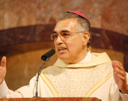 Bishop Vásquez is the first Mexican-American to lead the diocese and will be its fifth bishop. Image of Bishop Vásquez is the first Mexican-American to lead the diocese and will be its fifth bishop.