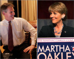 Perhaps Martha Coakley’s politically perilous assertion that devout Catholics should not work in emergency rooms, aka the 'Catholic Slap', will be enough to carry Scott Brown to victory this Tuesday. If that does occur, there will be no mistaking that politically the times they are a’ changing most certainly in Massachusetts and, possibly, for the nation as well. Image of Perhaps Martha Coakley’s politically perilous assertion that devout Catholics should not work in emergency rooms, aka the 'Catholic Slap', will be enough to carry Scott Brown to victory this Tuesday. If that does occur, there will be no mistaking that politically the times they are a’ changing most certainly in Massachusetts and, possibly, for the nation as well.