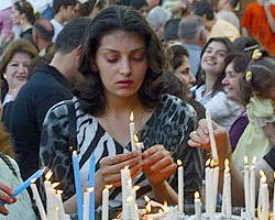 Iraqi Christians have suffered intense persecution but their faith is strong. Image of Iraqi Christians have suffered intense persecution but their faith is strong.